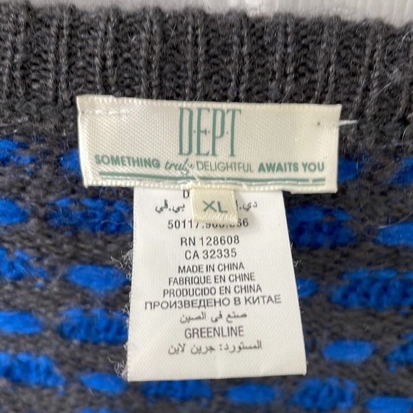 DEPT cardigan - acrylic/mohair - purchased at high end store - Picture 2 of 2